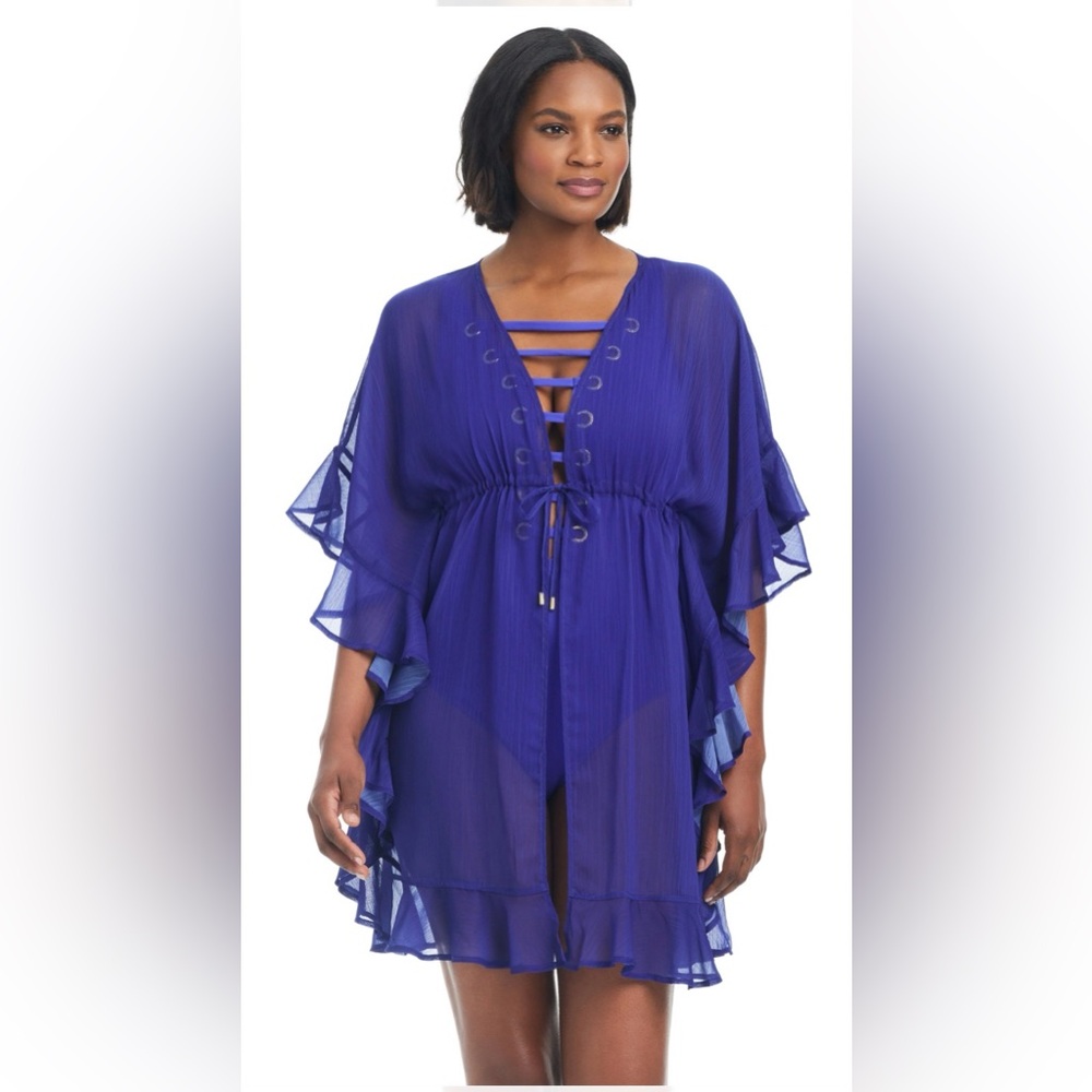 THE BLEU ROD BEATTIE WOMEN'S PREMIUM GYPSET CAFTAN COVER UP